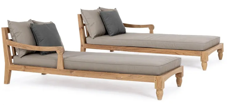 Daybed>Bizzotto SET2 LOUNGE C-C BALI - FSC