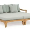 Daybed>Bizzotto SET2 LOUNGE C-C BALI AQUA - FSC