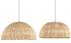 Lampadari>Bizzotto SET2 PARALUME LAMPADARIO BAGAN NATURALE