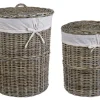 Ceste Decorative>Bizzotto SET2 P.BIANCHERIA NARRA BIANCO