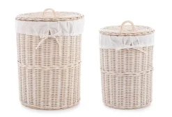 Ceste Decorative>Bizzotto SET2 P.BIANCHERIA NARRA SBIANCATO