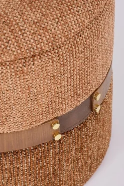 Pouf>Bizzotto SET2 POUF CONTENITORE TANYA GINGER