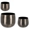Coprivasi>Bizzotto SET3 P.VASO CHISEL TO ANTRACITE