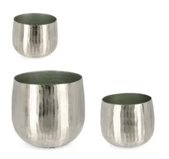 Coprivasi>Bizzotto SET3 P.VASO CHISEL TO ARGENTO