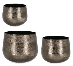 Coprivasi>Bizzotto SET3 P.VASO CLAMP TO NERO