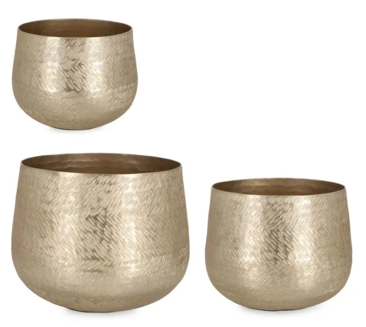 Coprivasi>Bizzotto SET3 P.VASO CLAMP TO ORO