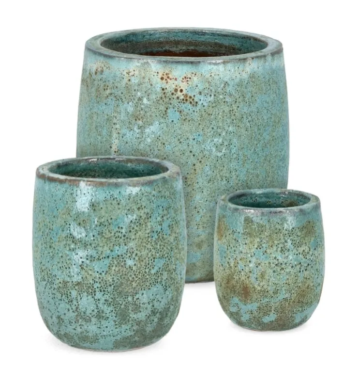 Vasi E Coprivasi>Bizzotto SET3 P.VASO DUYEN TO VERDE
