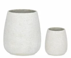 Vasi E Coprivasi>Bizzotto SET2 P.VASO EMEI ALTO BEIGE