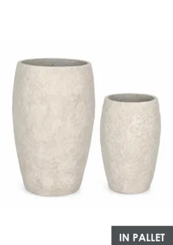 Vasi E Coprivasi>Bizzotto SET2 P.VASO MEILI ALTO BEIGE