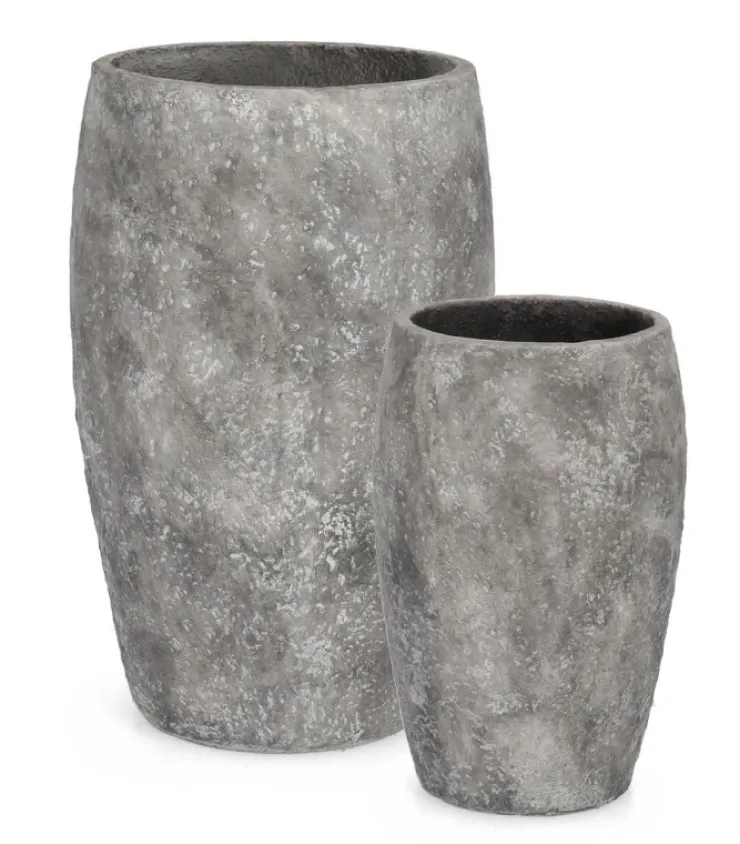 Vasi E Coprivasi>Bizzotto SET2 P.VASO MEILI ALTO GRIGIO