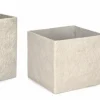 Vasi E Coprivasi>Bizzotto SET3 P.VASO MEILI QUADRATO ALTO BEIGE