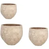 Vasi E Coprivasi>Bizzotto SET3 P.VASO MINH ALTO TERRACOTTA BRUNITA