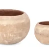 Vasi E Coprivasi>Bizzotto SET2 P.VASO MINH BOMB TERRACOTTA MARRONE