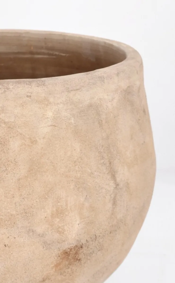 Vasi E Coprivasi>Bizzotto SET3 P.VASO MINH BOMB TERRACOTTA BRUNITA