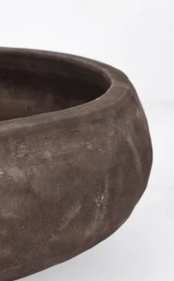 Vasi E Coprivasi>Bizzotto SET3 P.VASO MINH CIOTOLA TERRACOTTA SCUR