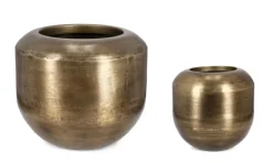 Vasi E Coprivasi>Bizzotto SET2 P.VASO NADU DORATO