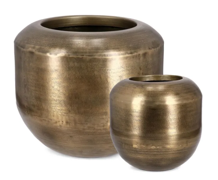 Vasi E Coprivasi>Bizzotto SET2 P.VASO NADU DORATO