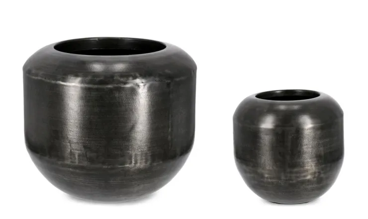 Vasi E Coprivasi>Bizzotto SET2 P.VASO NADU NERO