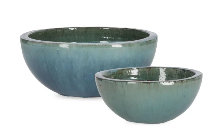 Vasi E Coprivasi>Bizzotto SET2 P.VASO QUANG TONDO BLU