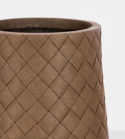 Vasi E Coprivasi>Bizzotto SET2 P.VASO RHOMBUS BOMB ALTO RUSTY