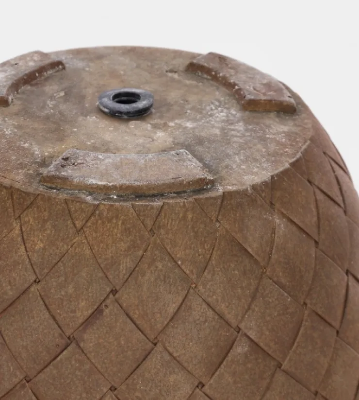 Vasi E Coprivasi>Bizzotto SET2 P.VASO RHOMBUS BOMB ALTO RUSTY