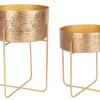 Coprivasi>Bizzotto SET2 P.VASO VARANASI STAND TO ORO