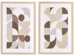 Quadri E Stampe>Bizzotto SET2 QUADRO C-C SHERLEY 631 40X60