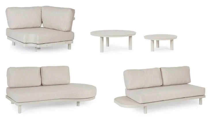 Salotti Completi>Bizzotto SET SALOTTO ANG. C-C HERCULES MORNY WG25