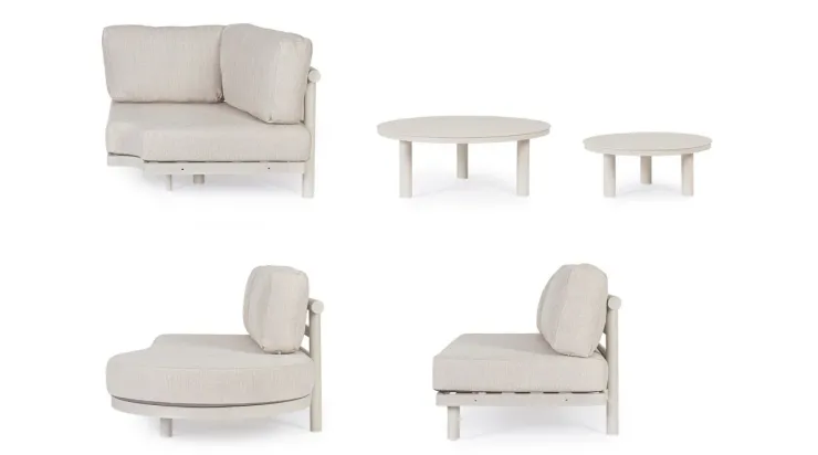 Salotti Completi>Bizzotto SET SALOTTO ANG. C-C HERCULES MORNY WG25