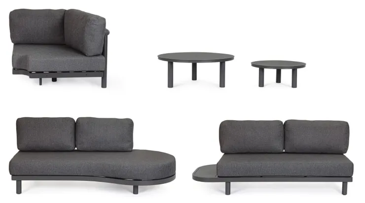 Salotti Completi>Bizzotto SET SALOTTO ANG. C-C HERCULES ANTR. WG21