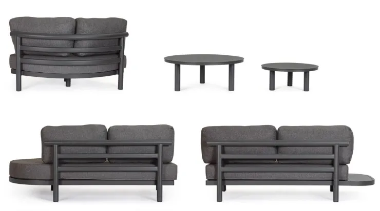 Salotti Completi>Bizzotto SET SALOTTO ANG. C-C HERCULES ANTR. WG21
