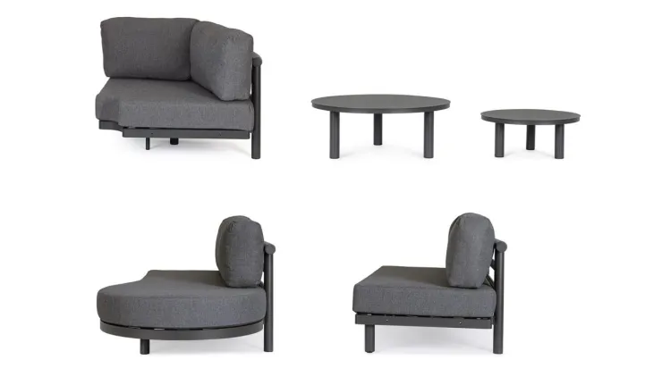 Salotti Completi>Bizzotto SET SALOTTO ANG. C-C HERCULES ANTR. WG21