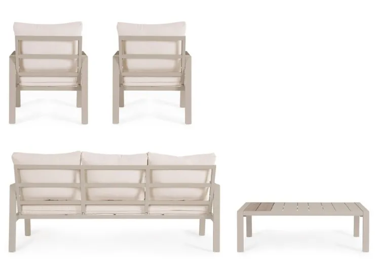 Salotti Completi>Bizzotto SET4 SALOTTO C-C ELNA PEYOTE