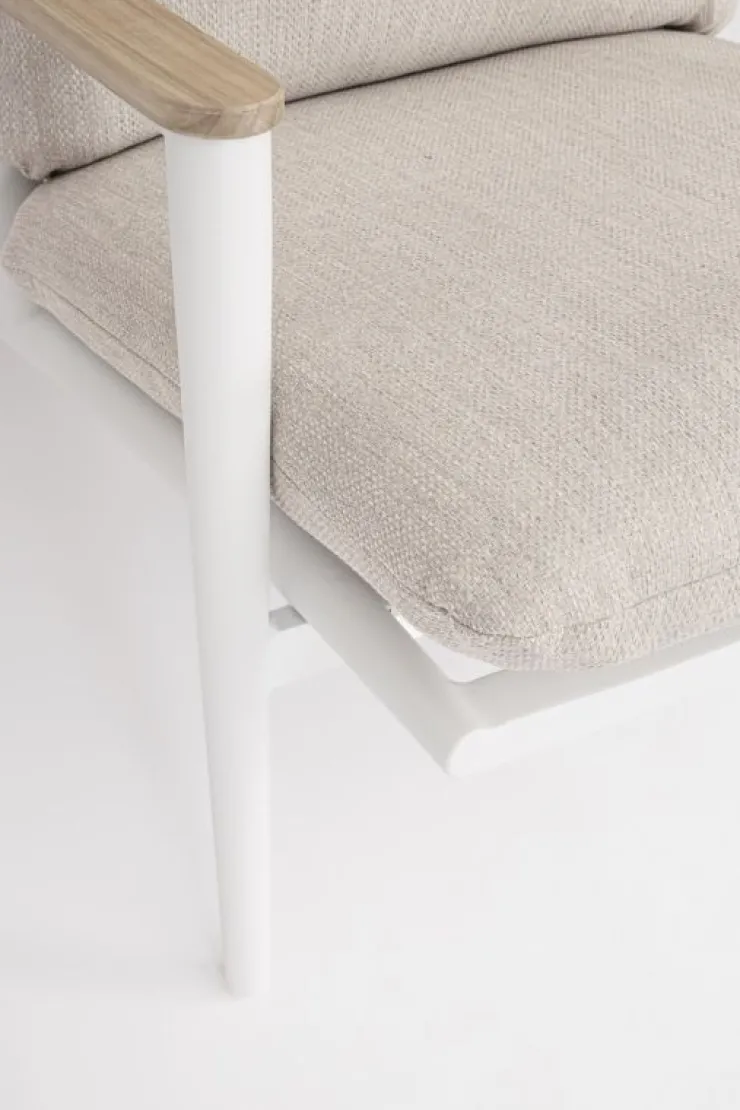 Salotti Completi>Bizzotto SET4 SALOTTO C-C IBISCO BIANCO WG20