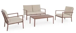 Salotti Completi>Bizzotto SET4 SALOTTO C-C KONNOR BARN