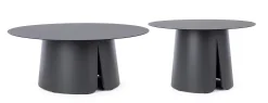 Tavolini>Bizzotto SET2 TAVOLINO BRYAN D70+90 ANTR JX55
