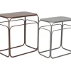 Tavolini>Bizzotto SET2 TAVOLINO CLARITY RETT