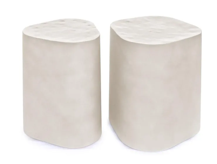 Tavolini>Bizzotto SET2 TAVOLINO JASLEEN AVORIO