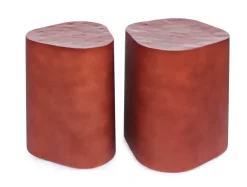 Tavolini>Bizzotto SET2 TAVOLINO JASLEEN TERRACOTTA