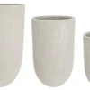 Vasi E Coprivasi>Bizzotto SET3 VASO BRUSH TO ALTO BEIGE