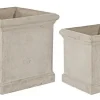 Vasi E Coprivasi>Bizzotto SET2 VASO CEMENT QU SABBIA