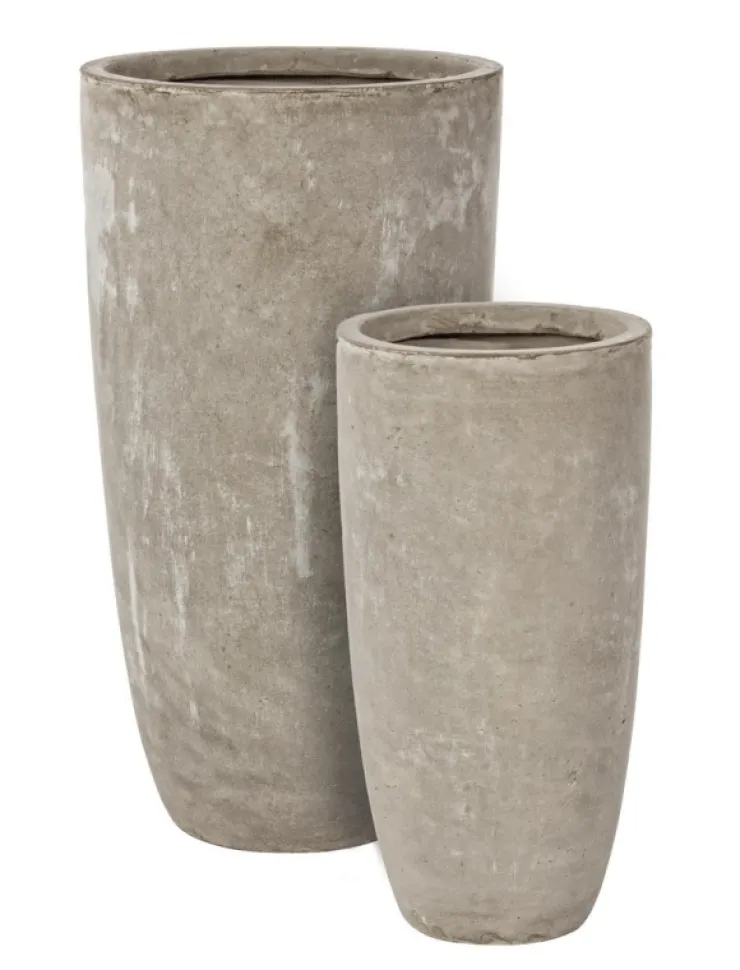 Vasi E Coprivasi>Bizzotto SET2 VASO CEMENT TO ALTO SABBIA