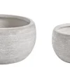 Vasi E Coprivasi>Bizzotto SET2 VASO GRAFFITI CIOTOLA BIANCO