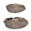 Oggettistica>Bizzotto SET2 VASSOIO DECORATIVO PRADESH DORATO