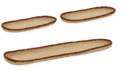 Ceste Decorative>Bizzotto SET3 VASSOIO DECORATIVO TUY NATUR MARRON