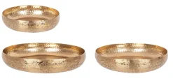 Coprivasi>Bizzotto SET3 VASSOIO VARANASI TO ORO