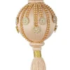 Pendagli>Bizzotto SFERA FRINGE BEIGE C-NAPPA D80