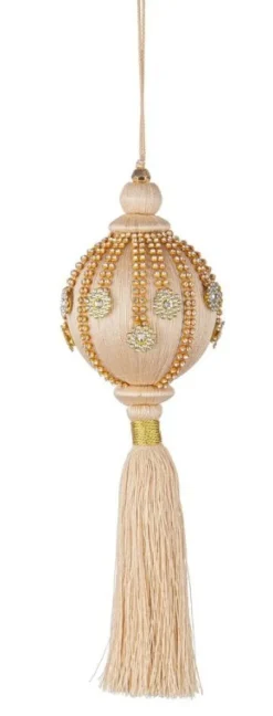 Pendagli>Bizzotto SFERA FRINGE BEIGE C-NAPPA D80