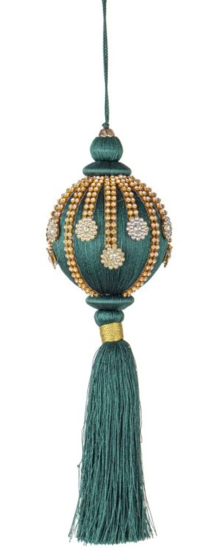 Pendagli>Bizzotto SFERA FRINGE VERDE SC C-NAPPA D80