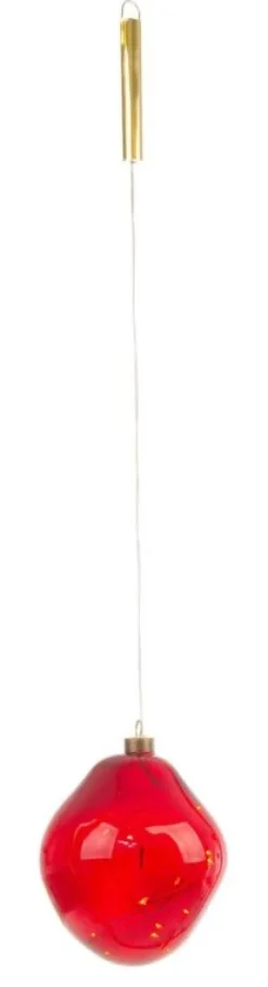 Sfere>Bizzotto SFERA VT ORGANIC ROSSO LUCIDO D150 C-LED